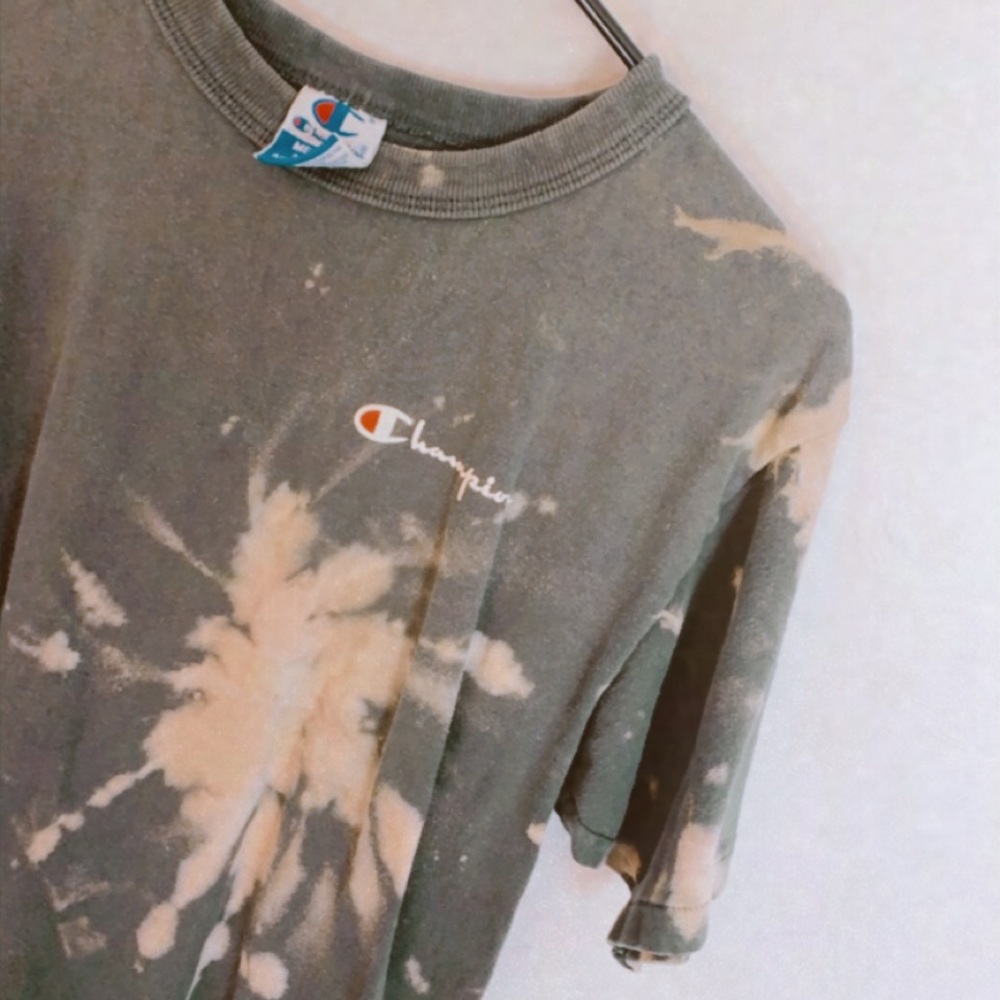 Tie dye champion shirt
